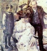 Lovis Corinth The Artist and His Family Spain oil painting artist